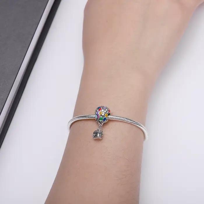Breloques en argent 925 Disney, perles pendantes, adaptées aux bracelets et colliers de 3mm, pour femmes, fabrication de bijoux de luxe, cadeaux fins, offre spéciale