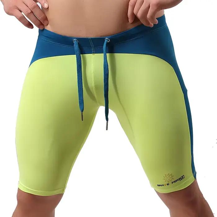 Maillot de bain serré pour homme, séchage rapide, short de piscine, entraînement, pantalon de surf, vêtements de plage