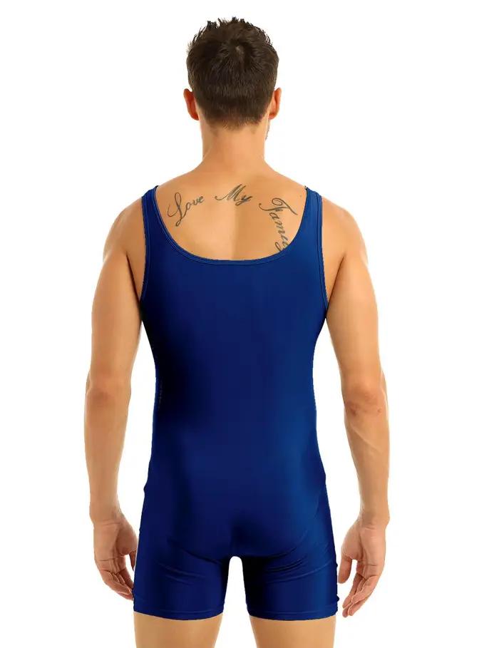 Unitards pour hommes, costume de batterie, olympiques de danse de ballet, maillot de bain serré pour les phtals, justaucorps serré pour hommes