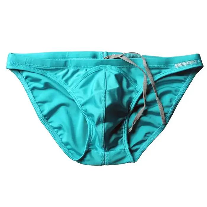Desmiit maillots de bain hommes slip de bain Sexy maillot de bain pour homme Mini Slip Bikini maillot de bain short de plage Tanga Zwembroek Sunga 2024