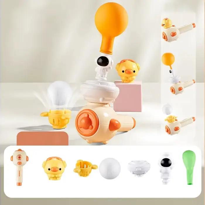 Jouet Montessori pour enfants avec sifflet, boule de soufflage flottante, boule de tuyau de soufflage trois en un, jouet éducatif de motricité Fine sensorielle