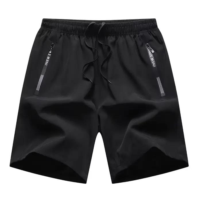 Shorts de sport pour hommes grande taille, shorts de jogging respirants et à séchage rapide, shorts de basket-ball décontractés pour hommes