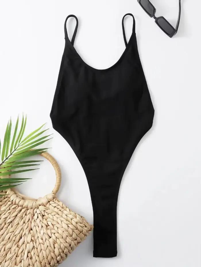 Sexy extrême String Mini Micro String femmes maillots de bain une pièce maillot de bain femme baigneur maillot de bain dos nu Monokini dame
