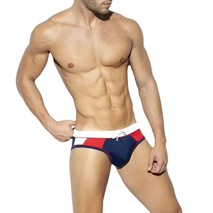 Slip de bain pour hommes, Triangle de natation Sexy, court, Sport aquatique d'été, pantalon de plage, maillot de bain, maillot de bain pour hommes, surf
