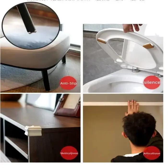 Moulure murale moderne 5M, bande décorative de protection des bords en NBR, étanche, auto-adhésive, pour plinthe de salle de bain