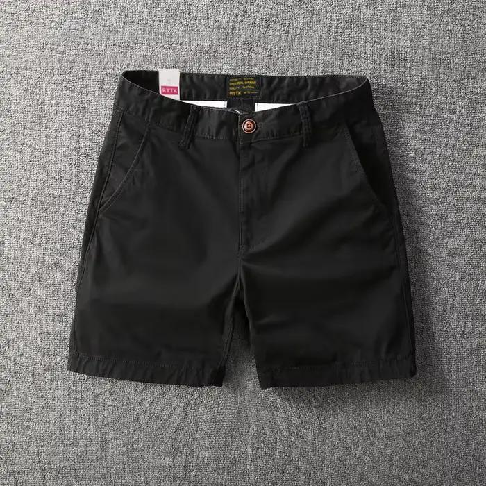 Shorts Bermuda pour Hommes – Été, Légers, Tendance, Polyvalents, Décontractés, Ample, Respirant, Quotidien, Extérieur, en Coton