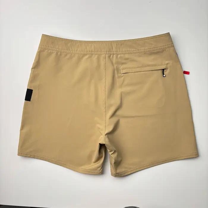Shorts de surf imperméables Bermuda pour hommes, shorts de plage, de natation, de sport, avec élasticité, Chase B100 Fit 16" Boardshort IPD
