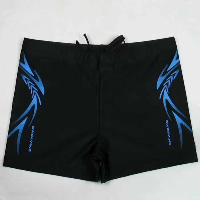 Marque hommes short de bain course maillot de bain homme maillot de bain slip de bain respirant maillots de bain hommes Boxer conseil Shorts XL-XXXXL
