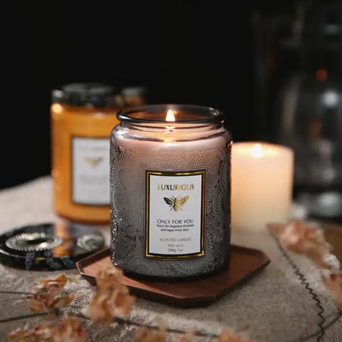 Bougie parfumée en pot de 7 OZ