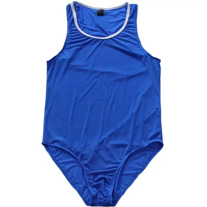 Mankini string sous-vêtements hommes body Jockstrap extensible une pièce maillots de bain justaucorps coupe haute lutte Singlet justaucorps