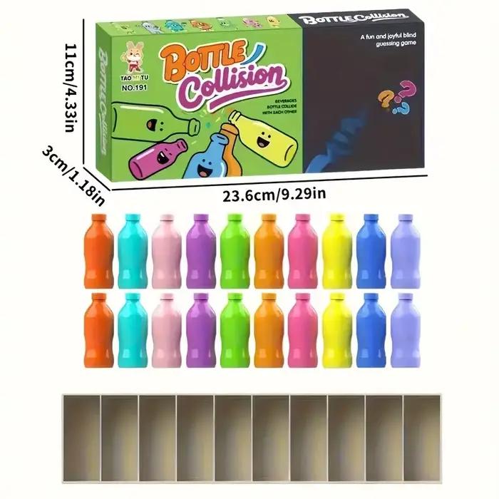 20 couleurs assorties bouteille stimulante jeu de puzzle ensemble mémoire et logique formation stratégie jeu de société fête Halloween cadeaux de noël