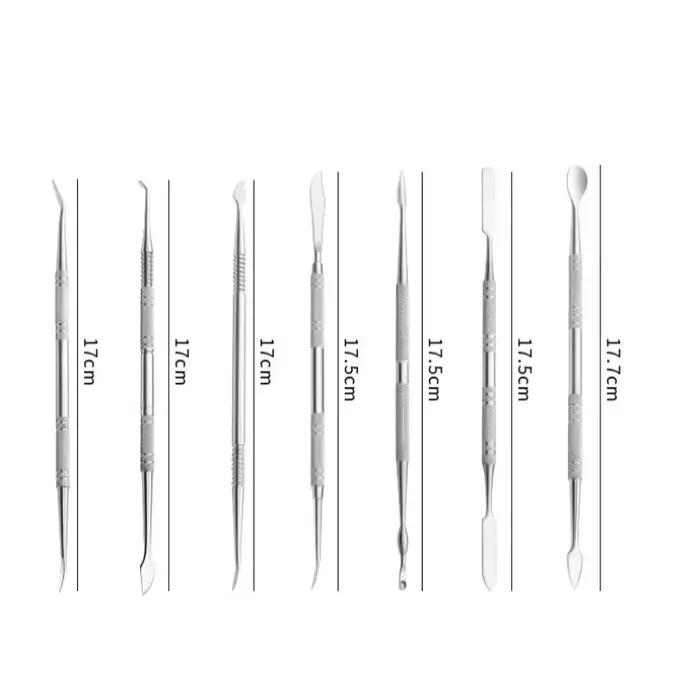 Kit d'outils de gravure et de sculpture en acier inoxydable pour bijoux, idéal pour le bricolage et la fabrication artisanale de bijoux en or.