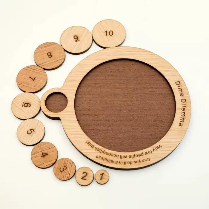 Penny Baffling Puzzle casse-tête difficile pour adultes et enfants jouets éducatifs IQ défi jeux de logique Rompecabezas cadeaux