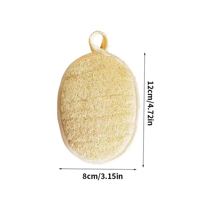 6 pièces/3 pièces/1 pièce corps exfoliant luffa