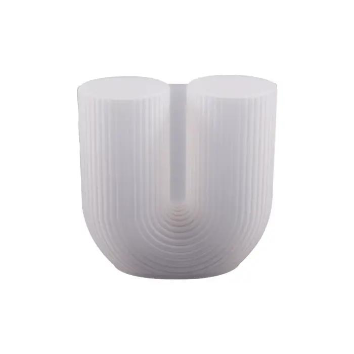 Moule de bougie en Silicone en forme de U