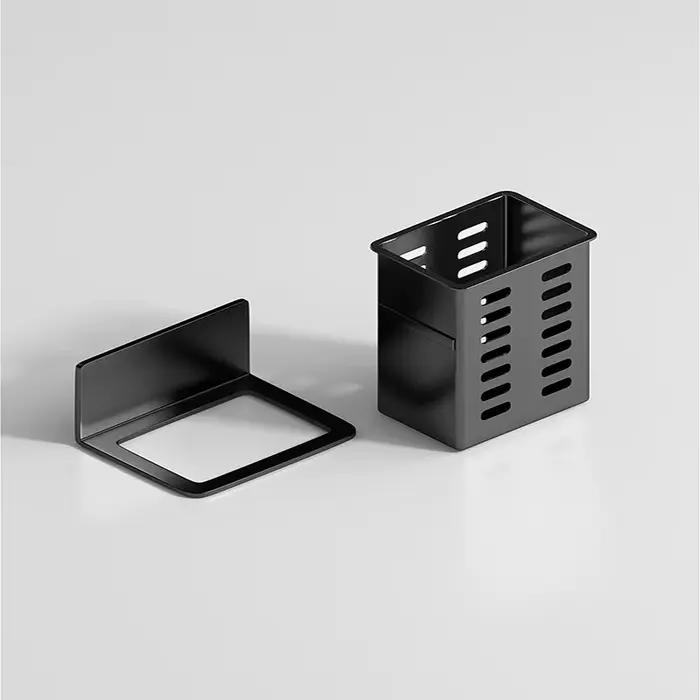 Boîte de rangement murale pour articles de toilette, cuisine, bureau, support suspendu, 1 pièce