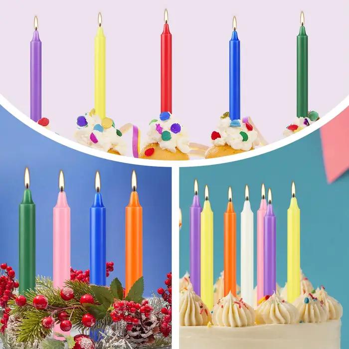 20 petites cires colorées