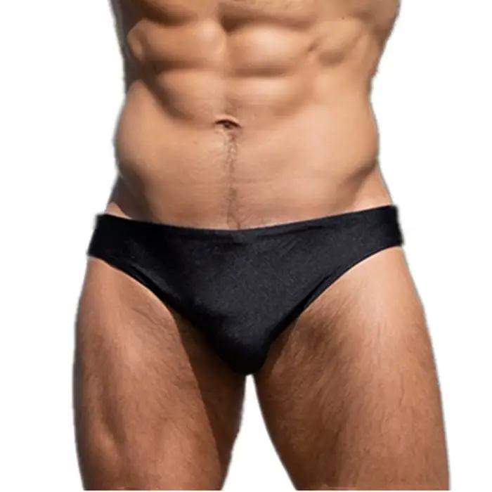 Grande taille hommes slip de bain homme maillot de bain bikini brésilien Sexy maillot de bain pour maillot de bain maillot de bain short de plage Seobean Slip
