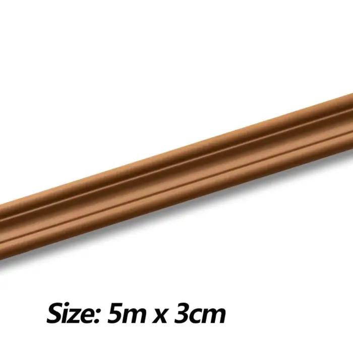 Moulure murale moderne 5M, bande décorative de protection des bords en NBR, étanche, auto-adhésive, pour plinthe de salle de bain