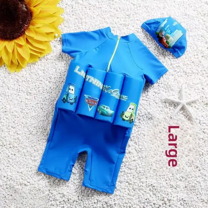 Maillot de bain flottant pour enfants, une pièce, pour bébés filles et garçons, tissu confortable et respirant