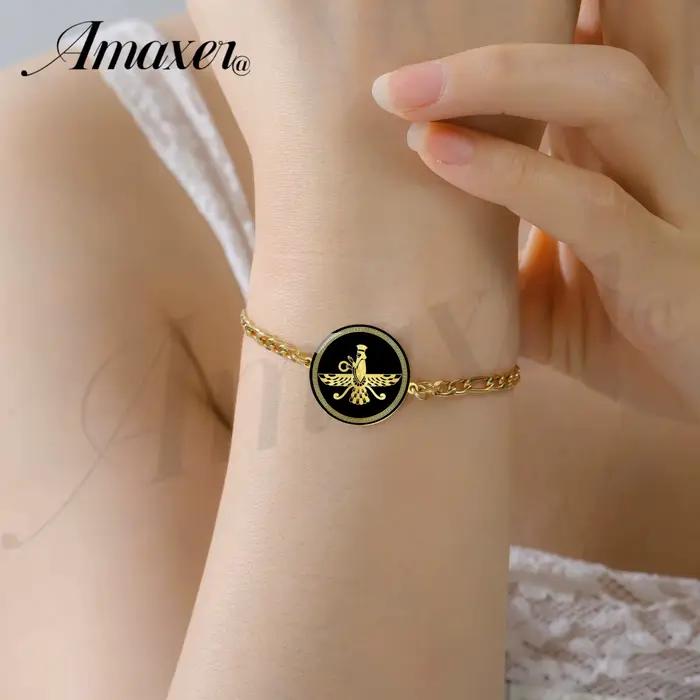 Bracelets symboles Faravahar persans