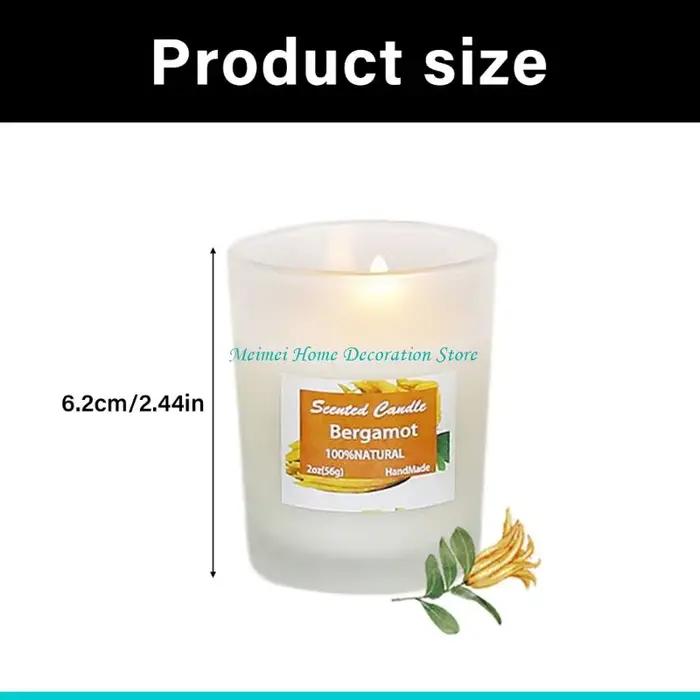 H7BF – ensemble bougies d'aromathérapie longue durée