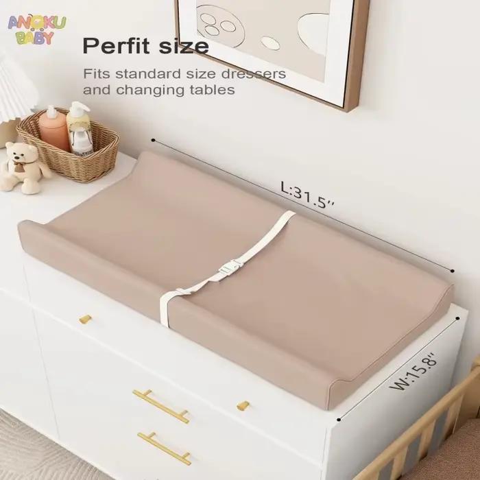 Matelas à langer imperméable pour bébé, pour commode et Table, tapis à langer en cuir propre pour nourrissons et nouveau-nés