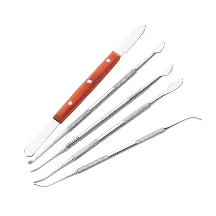 Kit d'outils de gravure et de sculpture en acier inoxydable pour bijoux, idéal pour le bricolage et la fabrication artisanale de bijoux en or.