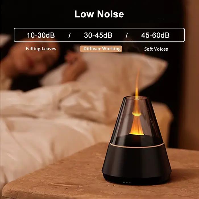 Humidificateur d'air USB Mini diffuseur d'huile essentielle d'arôme maison muet automatique brumisateur diffuseur de parfum avec veilleuse colorée