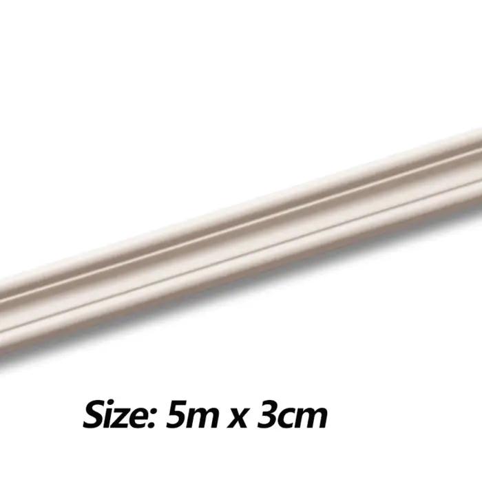 Moulure murale moderne 5M, bande décorative de protection des bords en NBR, étanche, auto-adhésive, pour plinthe de salle de bain