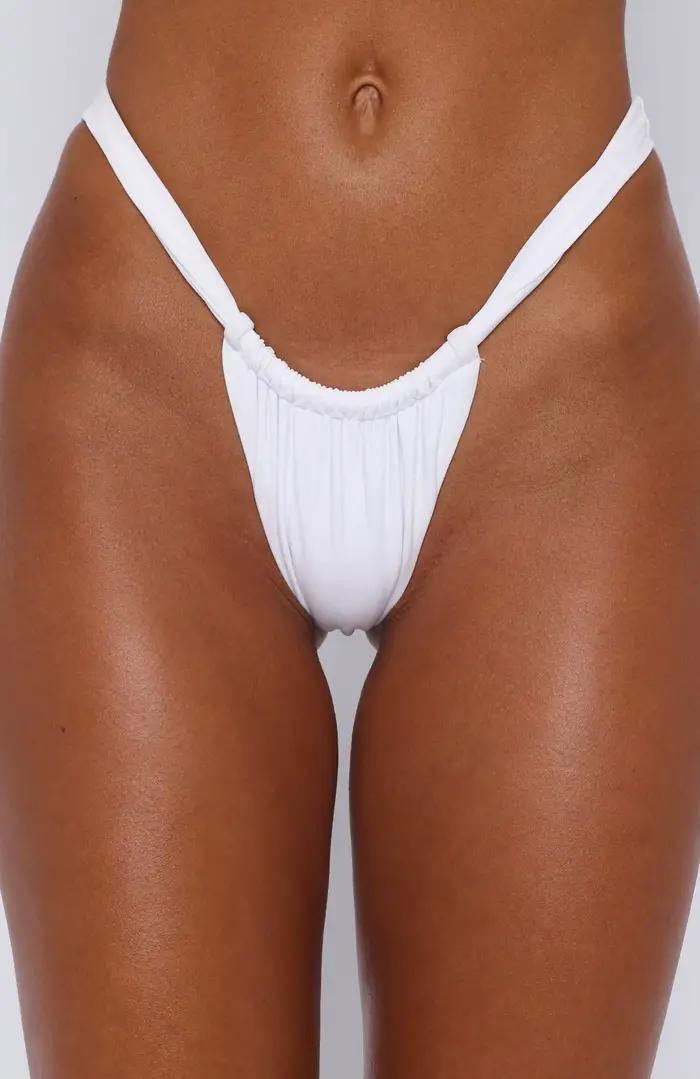 Bas de Bikini de plage pour femmes, String, bas de maillot de bain, taille basse, bas taille haute, maillot de bain