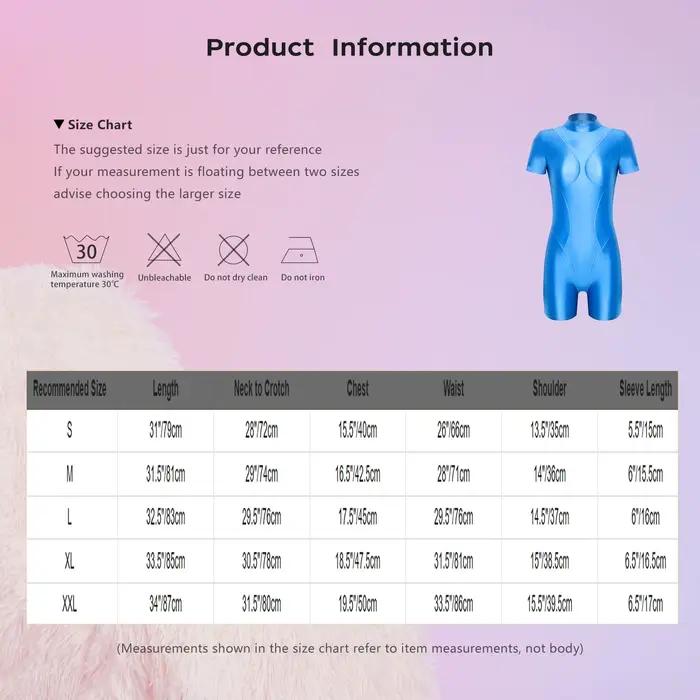 Maillot de bain une pièce pour femme, effet brillant, avec empiècements en maille transparente, sans manches, coupe boxer, pour le yoga et le sport