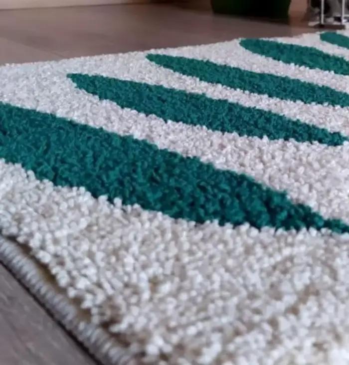 Tapis de bain Green Leaf antidérapant, moelleux, lavable, en peluche, pour salle de bain, 45x75cm, 50x80cm, couverture de sol pour salle de bain