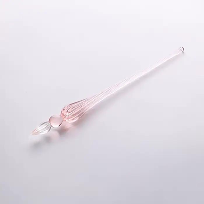 Ensemble de stylos à tremper en verre de cristal étoilé vintage, stylo à tremper pour l'écriture d'art, la peinture, la décoration de signature, le cadeau de vacances