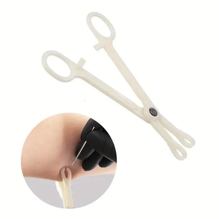 Équipement de tatouage comprend Pinces de tatouage Pinces de piercing jetables tous emballés individuellement pour le piercing du corps