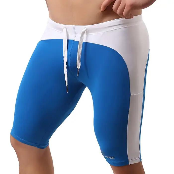 Maillot de bain serré pour homme, séchage rapide, short de piscine, entraînement, pantalon de surf, vêtements de plage