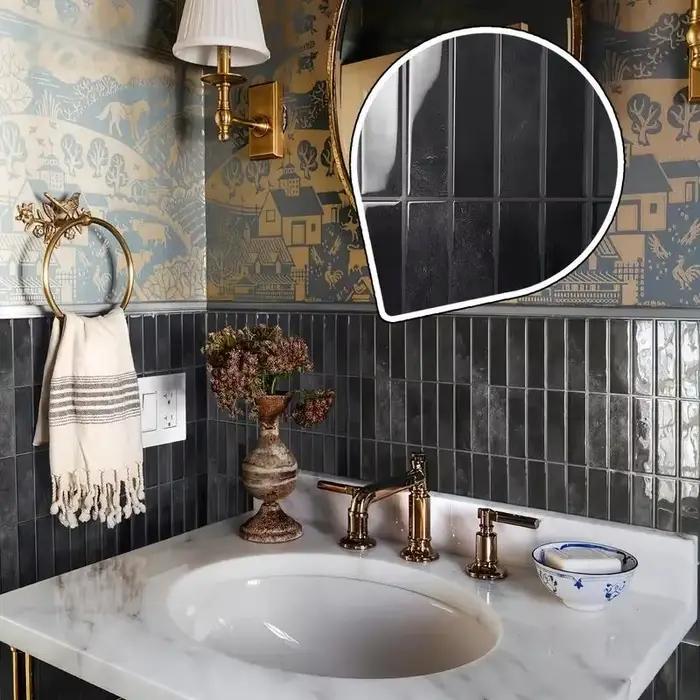 Autocollants muraux imperméables et résistants à la moisissure, 22,9x29cm, autocollants adhésifs pour carrelage, pour salle de bain, cuisine, crédence, décoration intérieure