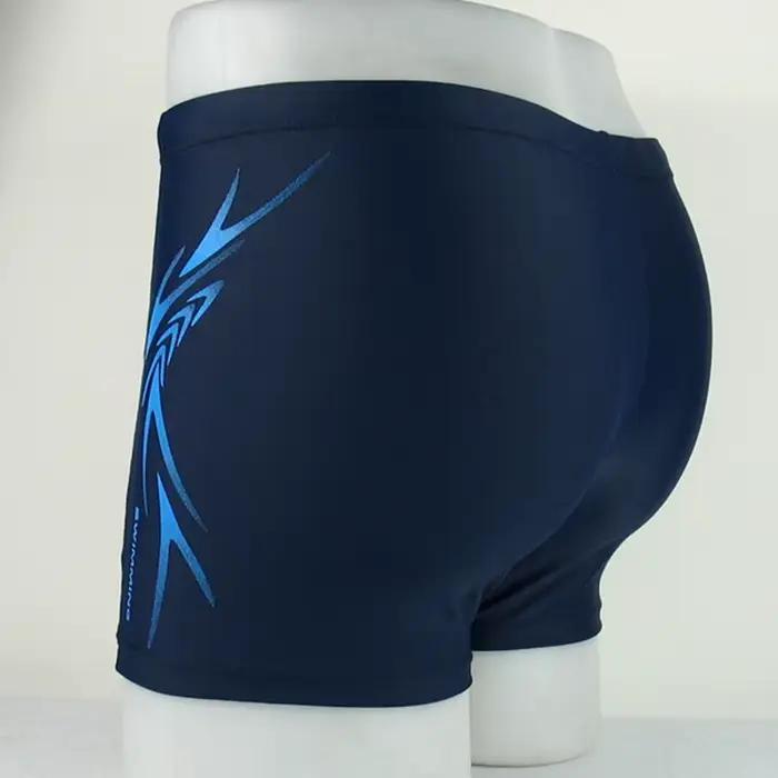 Marque hommes short de bain course maillot de bain homme maillot de bain slip de bain respirant maillots de bain hommes Boxer conseil Shorts XL-XXXXL