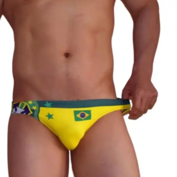 Hommes Bikini maillot de bain brésilien slip de bain Sexy Mini maillot de bain homme maillots de bain maillot de bain plage courte Desmiit Sunga AUS