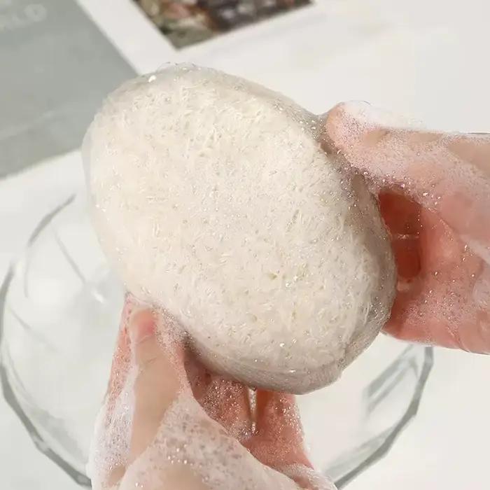 6 pièces/3 pièces/1 pièce corps exfoliant luffa