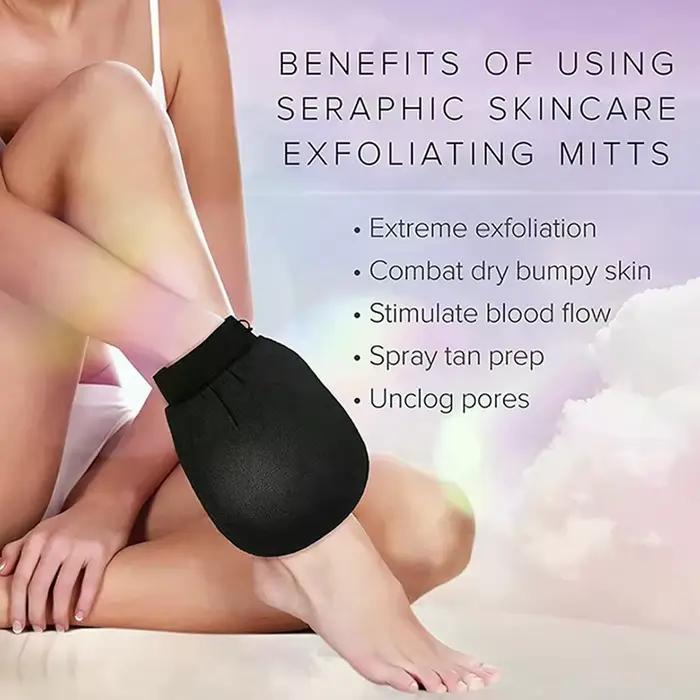 Gant exfoliant de douche marocain