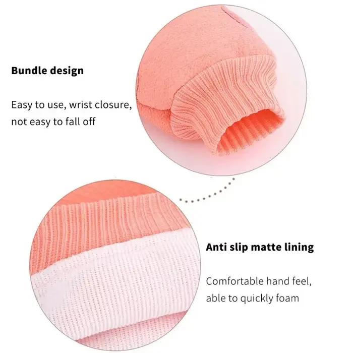 1 pièce Gant de gommage exfoliant pour le corps