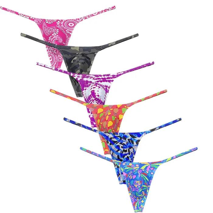 Sous-vêtements sexy pour hommes, lingerie masculine, culottes, slips bikini, string, tangas homme, string d'été, comme maillot de bain