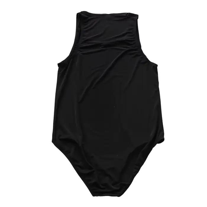 Mankini string sous-vêtements hommes body Jockstrap extensible une pièce maillots de bain justaucorps coupe haute lutte Singlet justaucorps