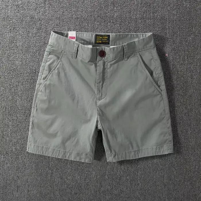 Shorts Bermuda pour Hommes – Été, Légers, Tendance, Polyvalents, Décontractés, Ample, Respirant, Quotidien, Extérieur, en Coton