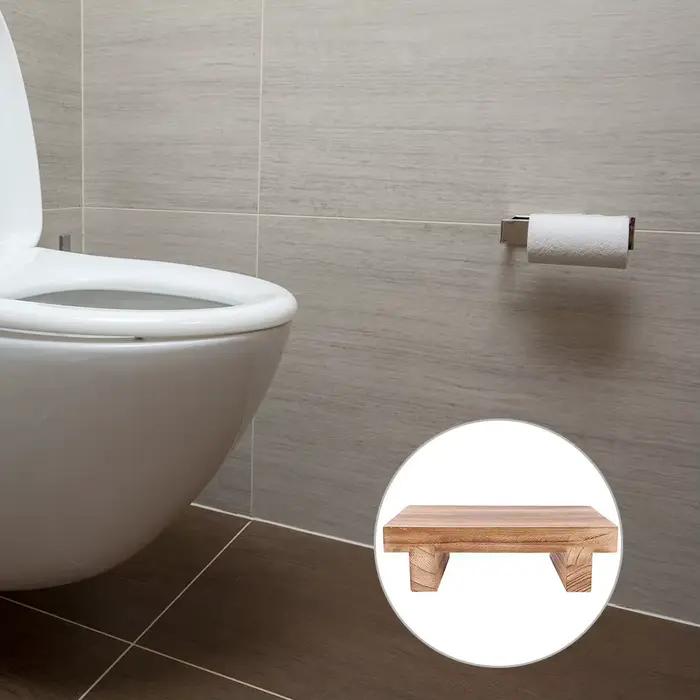 Tabouret marchepied en bois robuste pour chambre, salon, entrée – Soutien de sécurité et utilitaire domestique