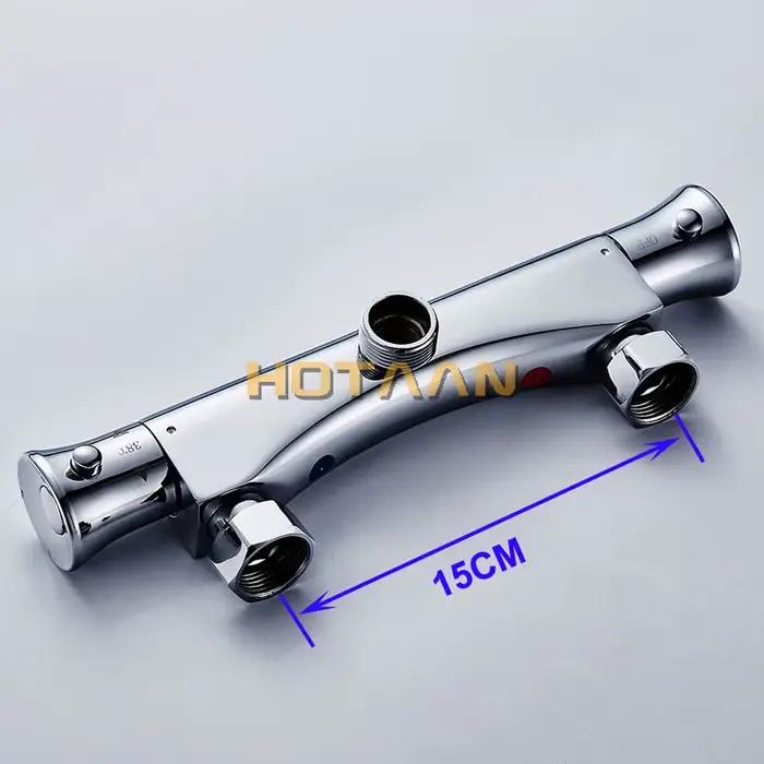 . Douche thermostatique chaude et froide, robinet de baignoire, centre commercial chaud et froid