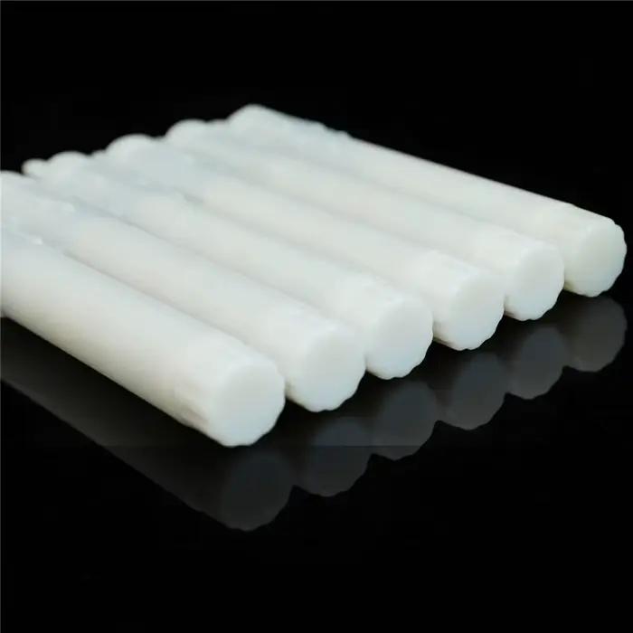 Paquet de 7 pouces de 3 bougies décoratives LED télécommandées, bougies de mariage électroniques sans flamme à piles avec minuterie