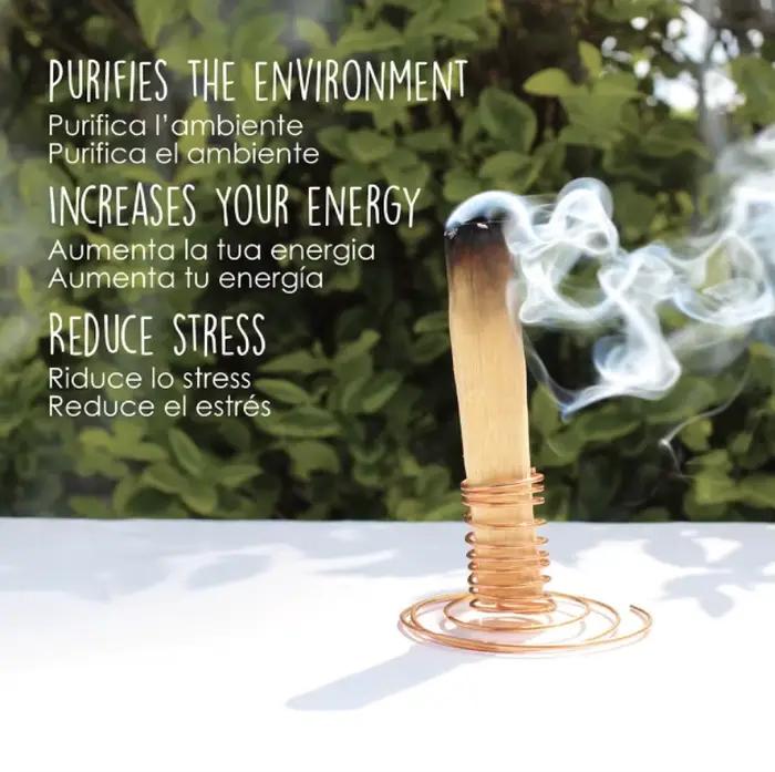 Bois péruvien Palo Santo - Bâtonnets d'encens naturels pour le nettoyage énergétique