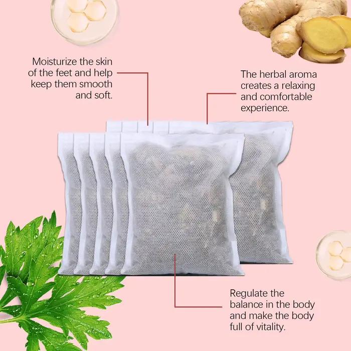 Pack de bain de pieds aux herbes pour le confort des pieds